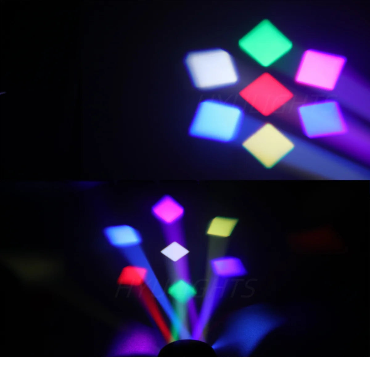 HYULIGHTS Bee Eye RGBW LED Moving Head DMX512 Pro Lights