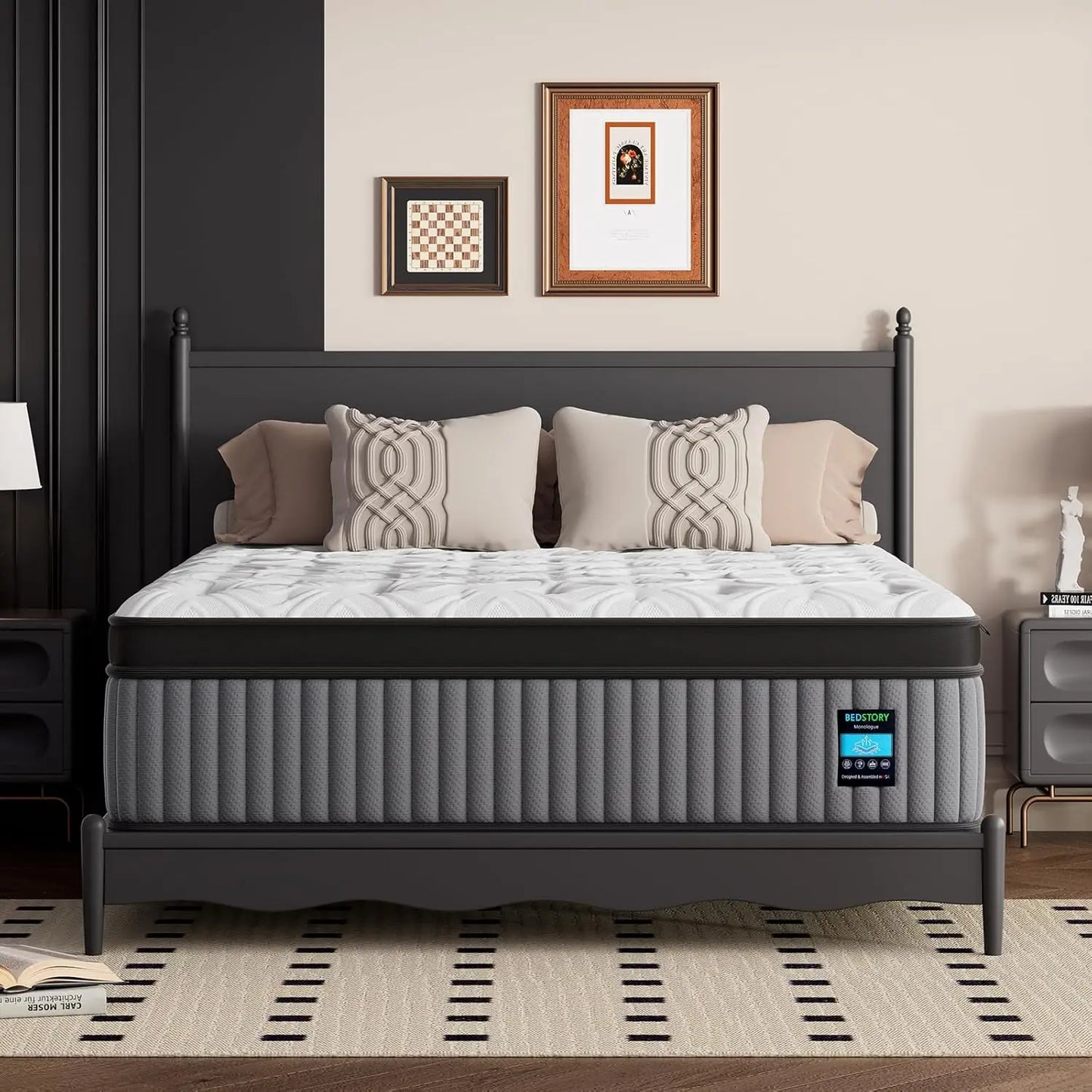 Extra Firm Hybrid Mattress With 7Zone Support And Pain Relief