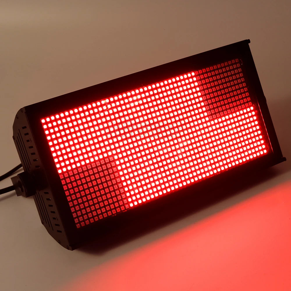 SHEHDS LED 200W RGB Marquee Strobe Light for DJ Pro