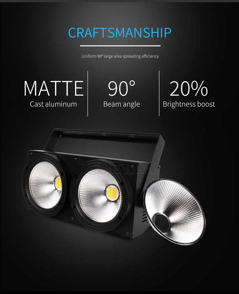 SHEHDS LED 2in1 COB 200W Stage Light DMX512 For Events