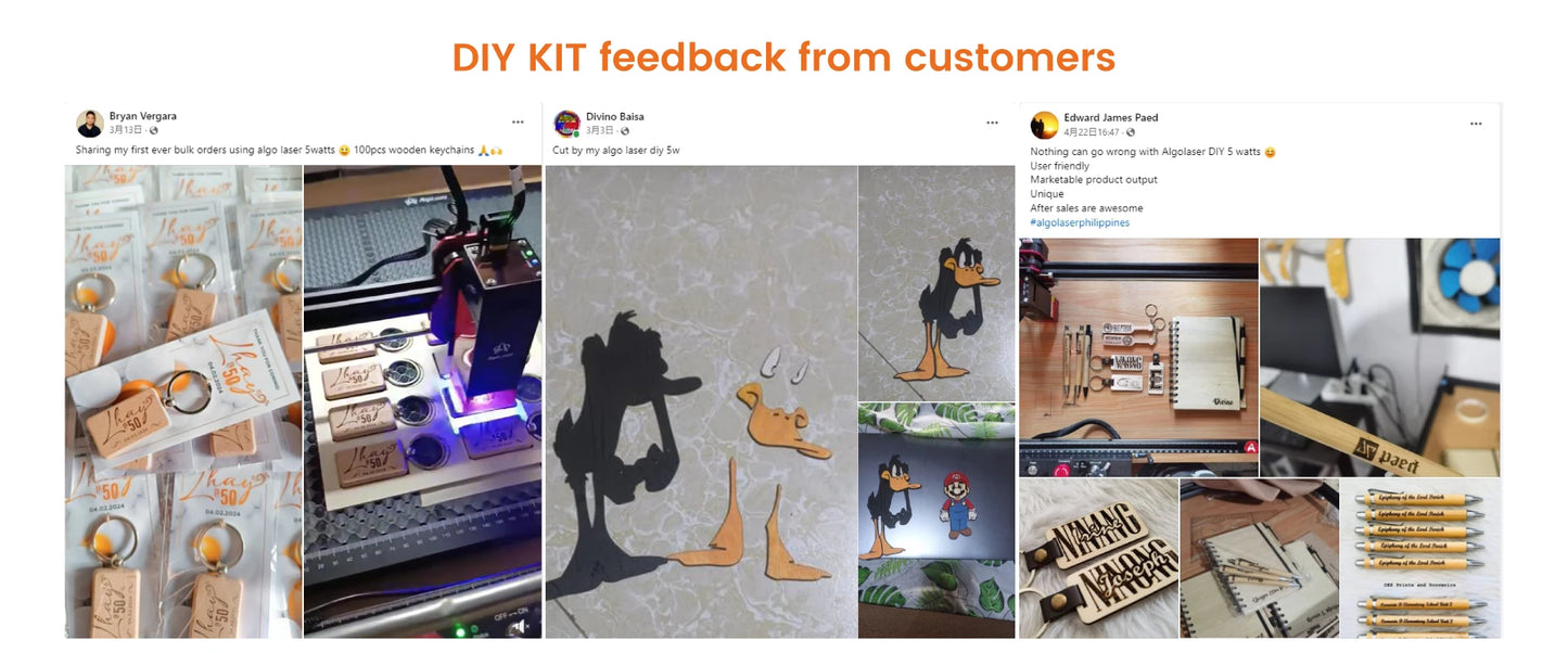 AlgoLaserCNC DIY Kit MK2 10000mW Laser Engraver Class 1 with WiFi