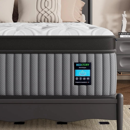 Extra Firm Hybrid Mattress With 7Zone Support And Pain Relief