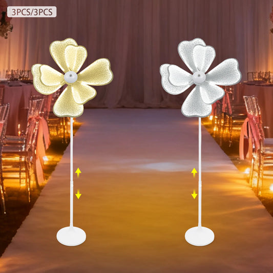 3ps 50w Wedding Flower Floor Lamp LED Wedding Road Guide Light Romantic Wedding Decoration Props for Wedding Christmas Wedding L