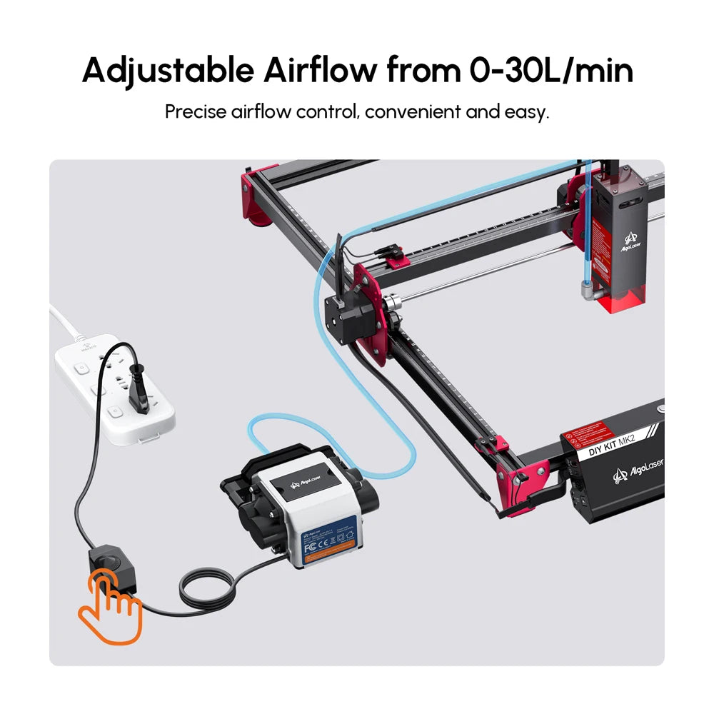 AlgoLaserCNC DIY Kit MK2 10000mW Laser Engraver Class 1 with WiFi